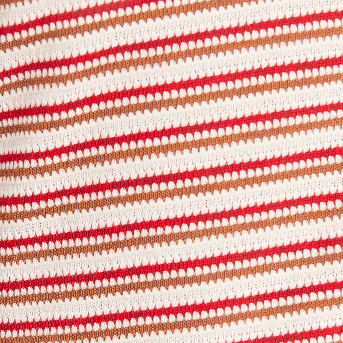 Débardeur crochet rouge femme