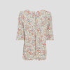 Blouse manches 34 ecru femme