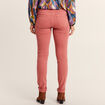 Jean magique ajusté taille standard rose femme