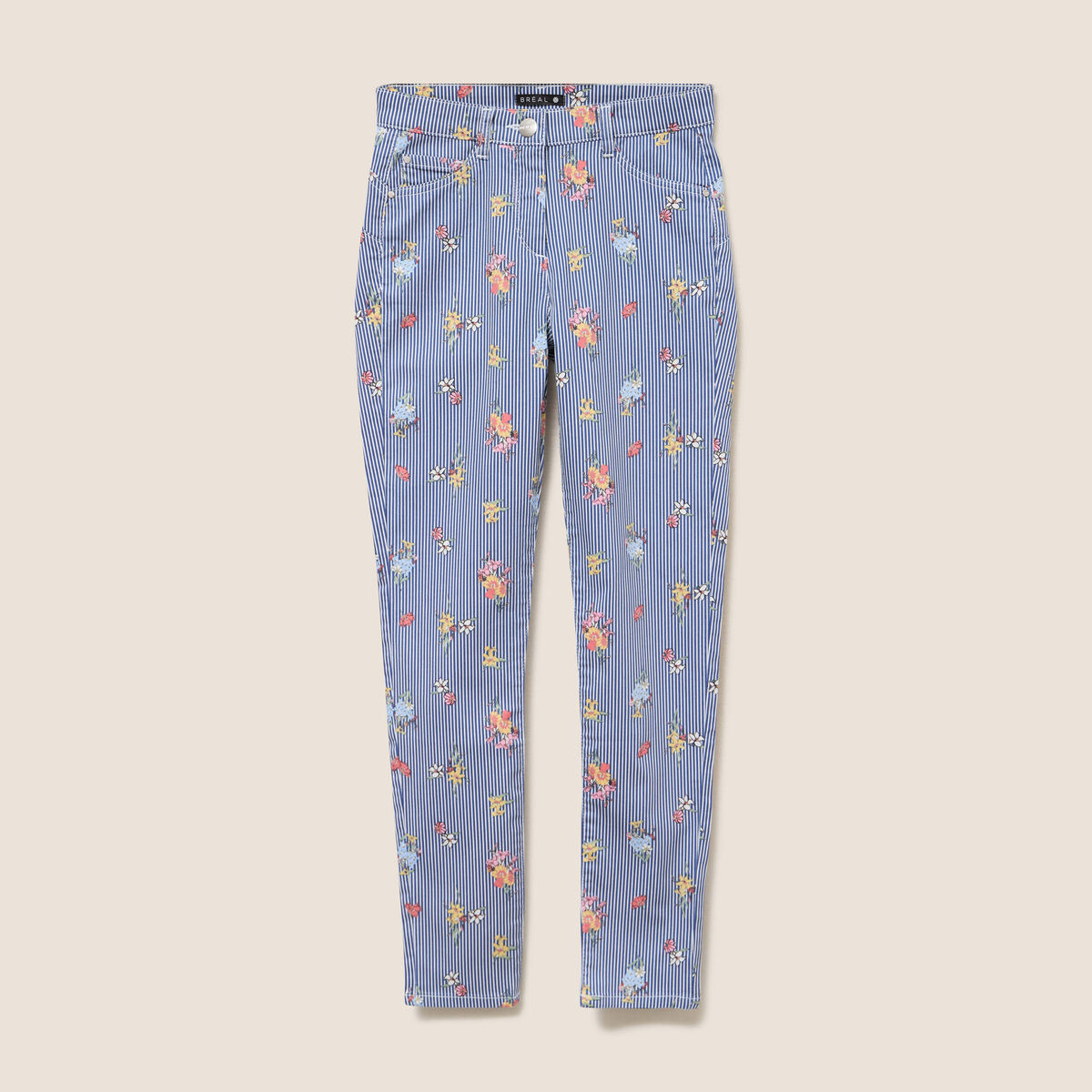 Pantalon magique Le L&eacute;ger coupe ajust&eacute;e bleu femme