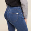 Jean magique Le L&eacute;ger coupe ajust&eacute;e denim double stone femme