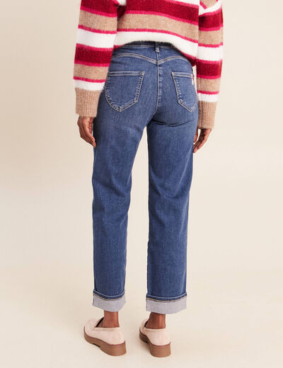 Pantalon magique l'unique denim double stone femme