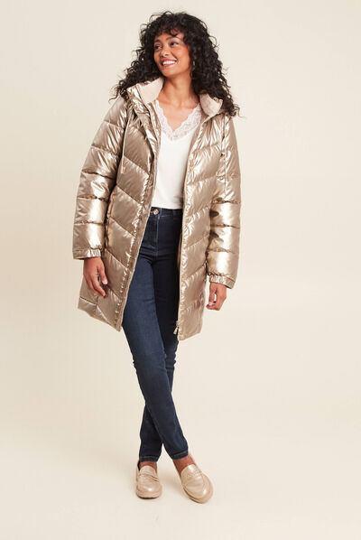 Pantalon chaud magique denim brut femme