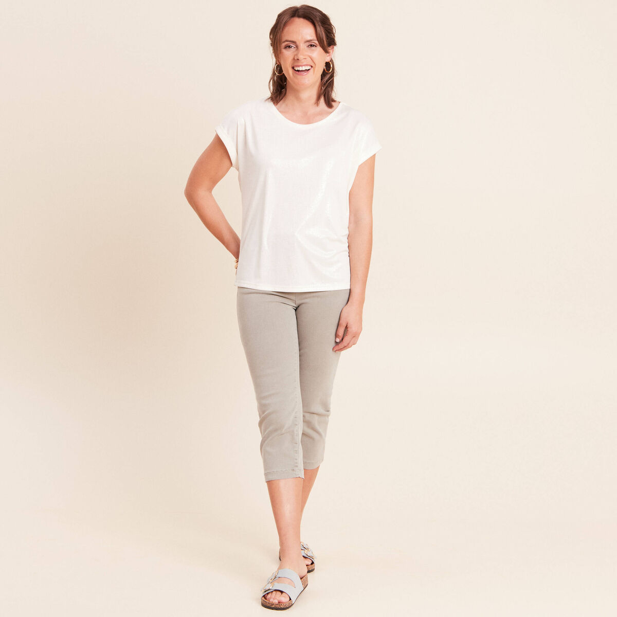 Pantalon magique l'unique vert clair femme