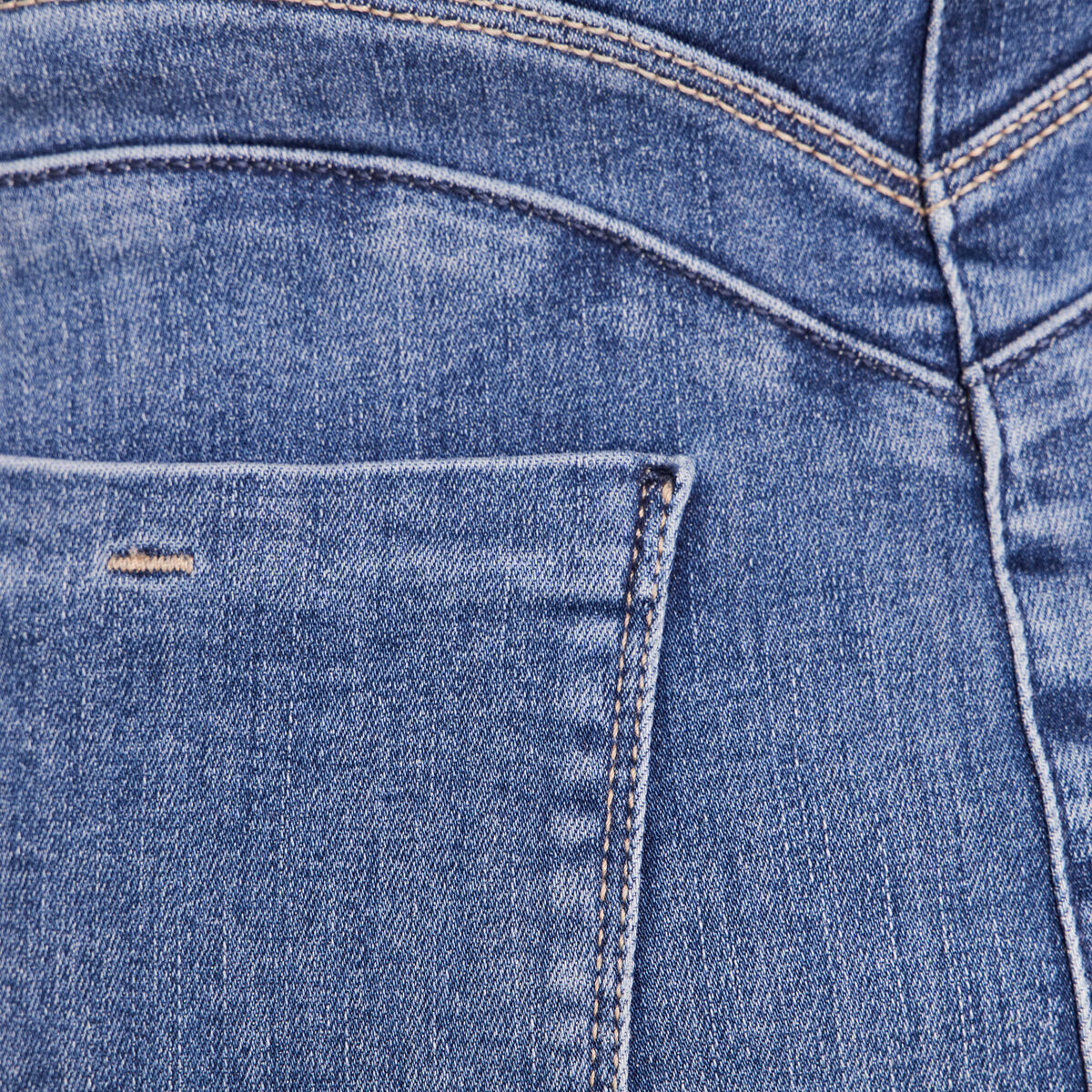 Jupe magique l'unique denim double stone femme
