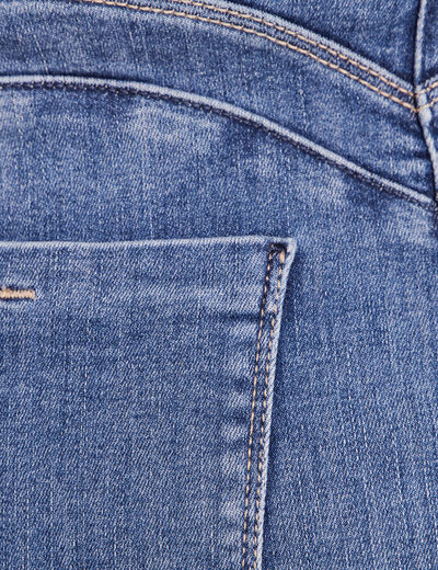 Jupe magique l'unique denim double stone femme
