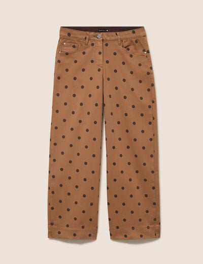 Pantalon magique l'unique marron femme