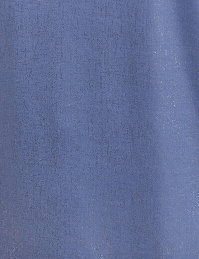 T-shirt manches courtes bleu gris femme