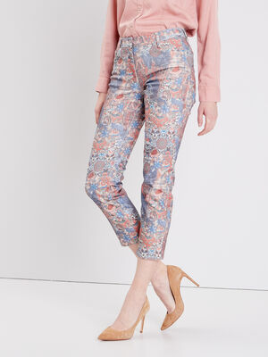 Pantalon droit 78eme gris femme