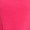 T-shirt col rond macram&eacute; manches courtes rose fushia femme