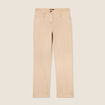 Jean droit 7/8ème denim beige femme