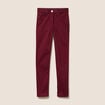 Jean magique L'Unique coupe ajust&eacute;e bordeaux femme