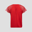 T-shirt manches courtes rose framboise femme
