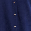 Chemise à manches longues bleu marine femme