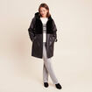 Jean taille haute denim gris clair femme