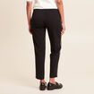 Pantalon taille standard noir femme