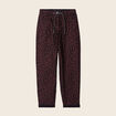 Pantalon décontracté prune femme