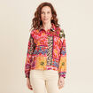 Chemise manches longues rose clair femme