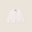 Veste cintrée ecru femme