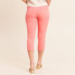 Pantacourt magique Le L&eacute;ger coupe droite rose vif femme