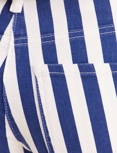 Pantalon bleu femme