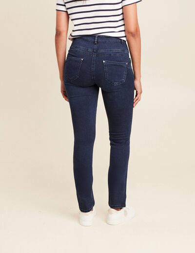 Jean magique Le Gainant coupe ajust&eacute;e denim brut femme