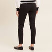 Pantalon tregging taille basculée noir femme