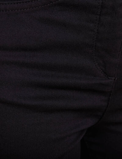Pantalon magique Le L&eacute;ger coupe droite noir femme