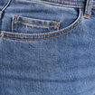 Jean large 7/8ème taille haute denim stone femme