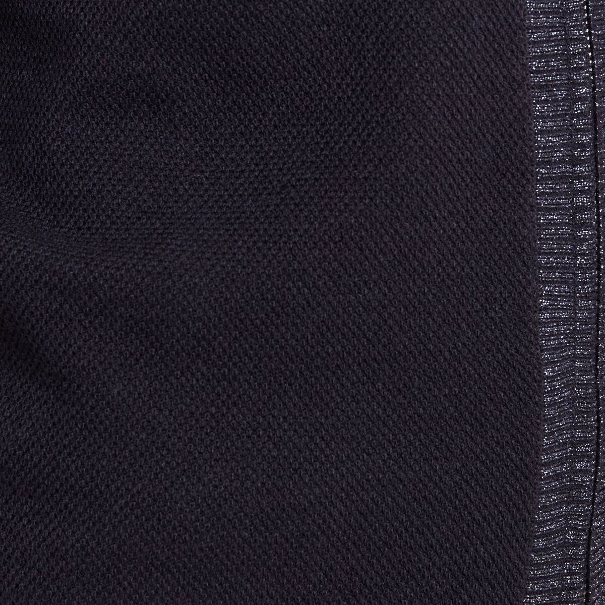 Gilet à capuche zippé bleu foncé femme