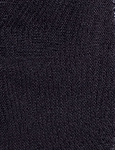 Gilet à capuche zippé bleu foncé femme