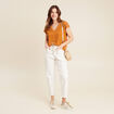 T-shirt manches courtes camel femme
