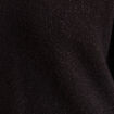 Pull en cachemire col v noir femme
