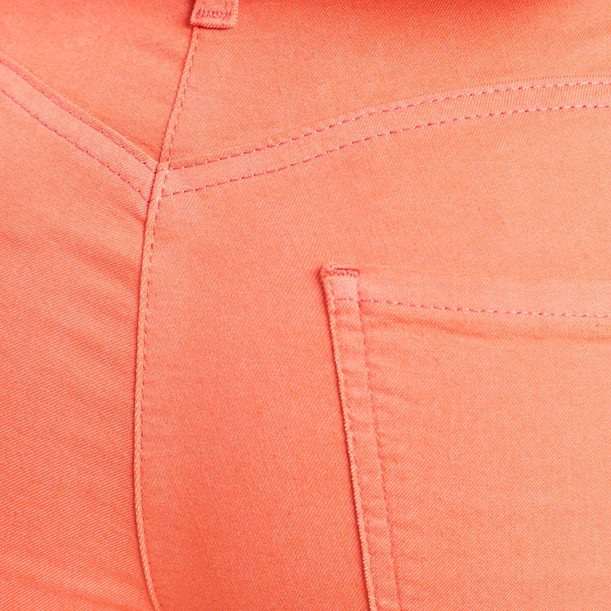 Pantalon magique Le L&eacute;ger coupe ajust&eacute;e orange fluo femme