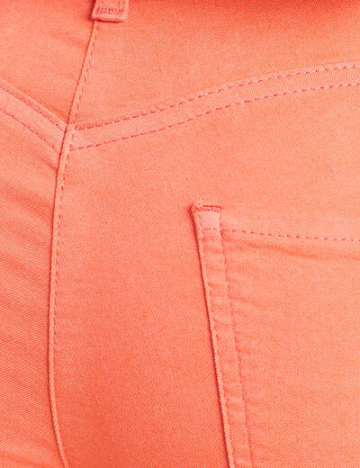 Pantalon magique Le L&eacute;ger coupe ajust&eacute;e orange fluo femme