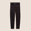 Pantalon magique L'Unique coupe ajust&eacute;e bordeaux femme