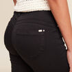 Jean magique ajusté taille standard noir femme