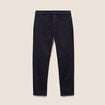Pantalon Magique Monsieur le Leger chino bleu fonc&eacute; femme