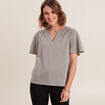 T-shirt manches courtes vert clair femme