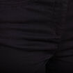 Pantalon droit taille haute 7/8ème noir femme