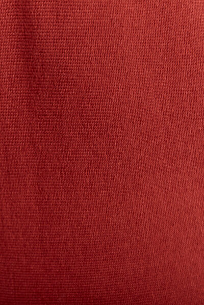 Pull manches longues marron cognac femme