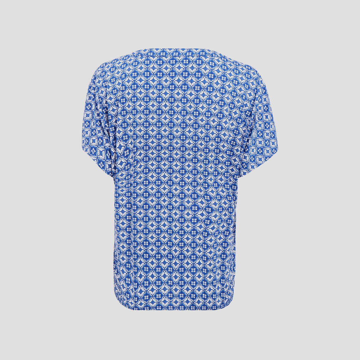 T-shirt à manches courtes bleu foncé femme