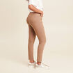 Pantalon magique Le L&eacute;ger coupe ajust&eacute;e marron femme