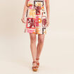 Bermuda multicolore femme