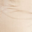 Jean large 7/8ème taille haute denim beige femme
