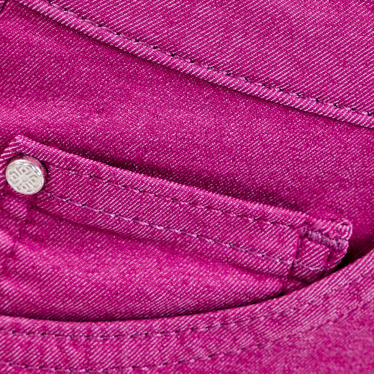 Pantacourt magique Le L&eacute;ger coupe droite mauve femme