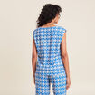 Débardeur sans manches bleu femme