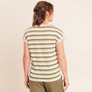 T-shirt manches courtes vert femme