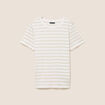 T-shirt manches courtes blanc femme
