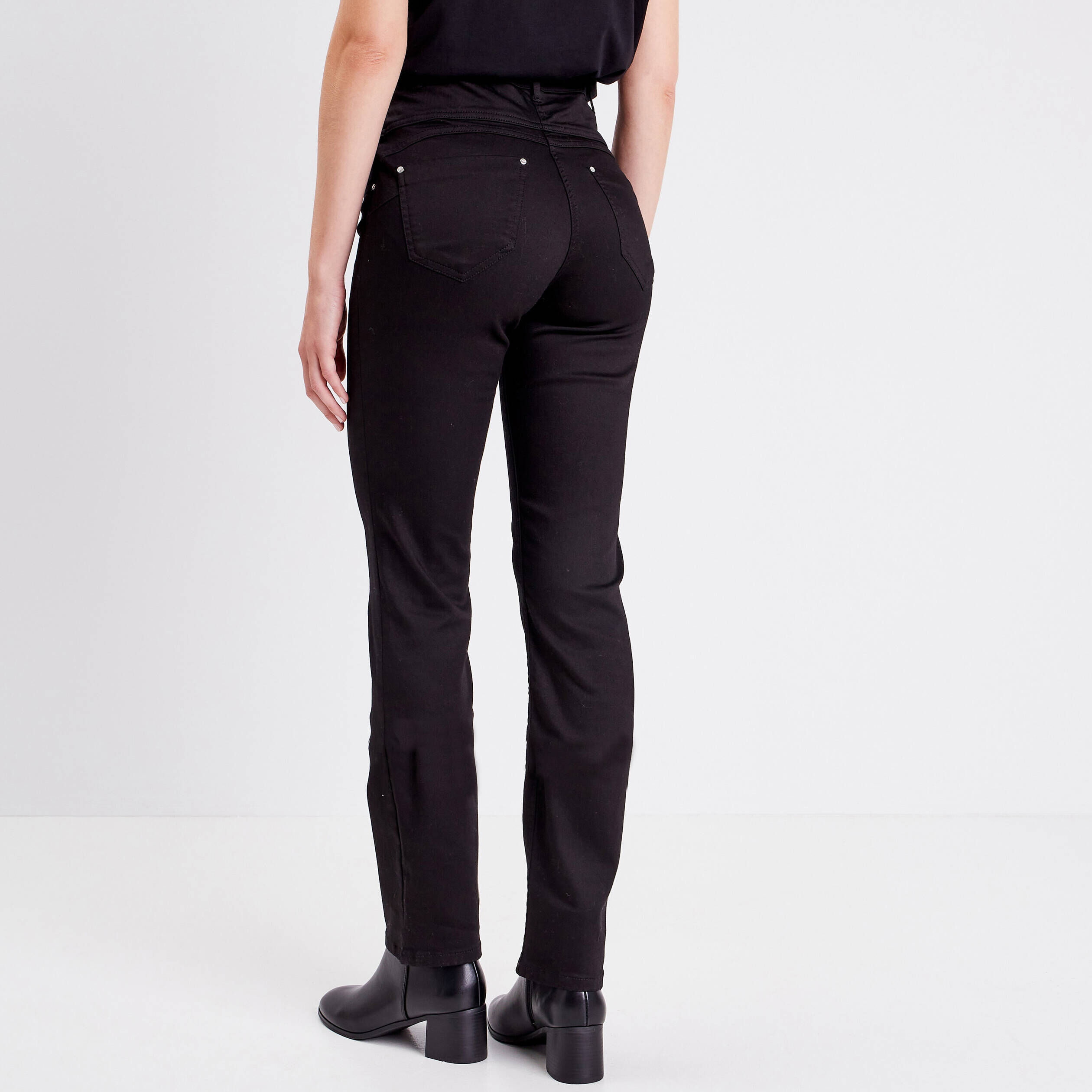 Jeans femme Noir Br al